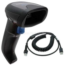 DATALOGIC QuickScan QW2520, 2D VGA Imager, USB Interface, Black, (Kit includes Scanner and USB coiled Cable 90A052285) QW2520-BKK11 small