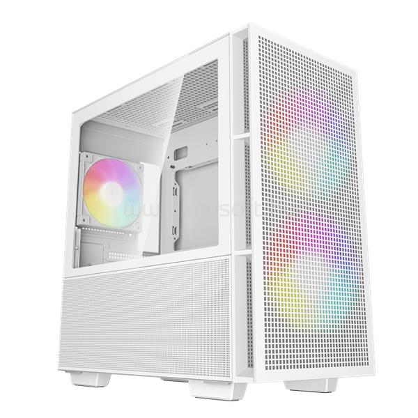 DEEPCOOL CH360 DIGITAL WH fehér (táp nélküli) ablakos mATX ház