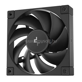 DEEPCOOL FD12 12cm ház hűtő ventilátor (27,6dB; max. 109,07 m3/h; 3pin csatlakozó; hydro bearing, ház hűtésre, PWM) DEEPCOOL_FD12 small