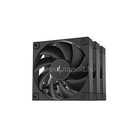 DEEPCOOL FD12 12cm ház hűtő ventilátor (3in1) (27,6dB; max. 109,07 m3/h; 3pin csatlakozó; hydro bearing, ház hűtésre, PWM) DEEPCOOL_FD12(3IN1) small