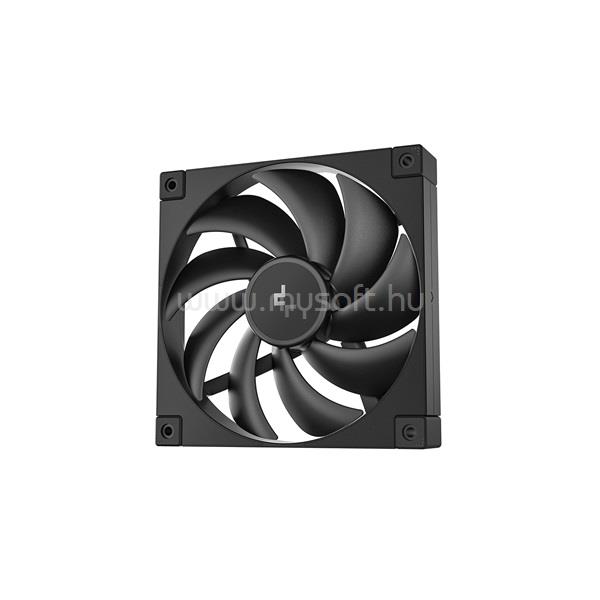 DEEPCOOL FD14 14cm ház hűtő ventilátor (25,6dB; max. 144,09 m3/h; 3pin csatlakozó; hydro bearing, ház hűtésre, PWM)