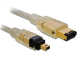 DELOCK 1 méteres FireWire összekötő kábel (6/4 tűs) DL82576 small