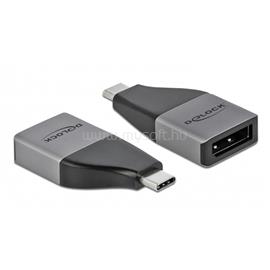 DELOCK 64120 USB Type-C apa > DisplayPort anya 4K 60Hz kompakt adapter DL64120 small