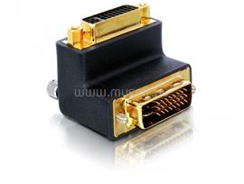 DELOCK adapter DVI 29tűs apa/anya derékszögben DL65173 small