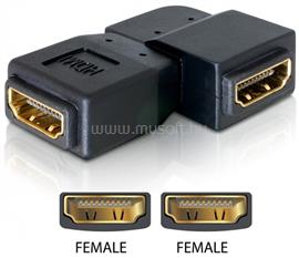 DELOCK adapter HDMI anya > HDMI anya 90  balra DL65078 small