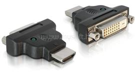 DELOCK adapter HDMI apa > DVI-25tűs anya DL65020 small