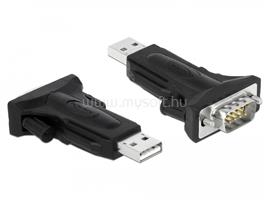 DELOCK Adapter USB 2.0 A-típusú csatlakozó - 1 x soros RS-422/485 DB9 DL66286 small