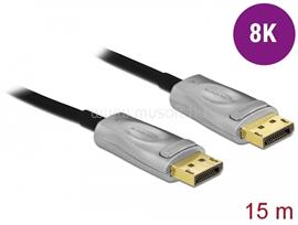 DELOCK Aktív optikai kábel DisplayPort 1.4 8K 15 m DL85886 small