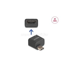 DELOCK Átalakító USB Type-C male > HDMI female (DP Alt Mode) 4K kis méretű DL64256 small
