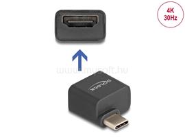 DELOCK Átalakító USB Type-C male > HDMI female (DP Alt Mode) 4K kis méretű DL64256 small