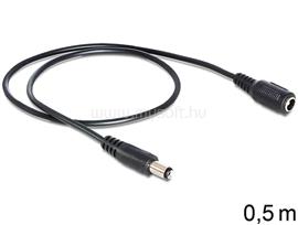 DELOCK DC (egyenáram) hosszabbító kábel, 5.5 x 2.1 mm apa > anya DL83290 small