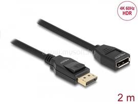 DELOCK DisplayPort 1.2 bővítőkábel 4K 60 Hz 2 m DL80002 small