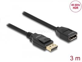 DELOCK DisplayPort 1.2 hosszabbító kábel 4K 60 Hz 3 m DL80003 small