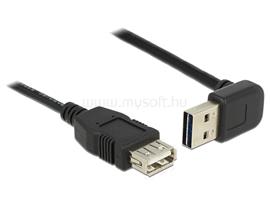 DELOCK EASY-USB toldó kábel, 2m, EASY-USB2.0 "A" fel/le 90 -s dugó és USB2.0 "A" aljzat csatlakozók DL83548 small