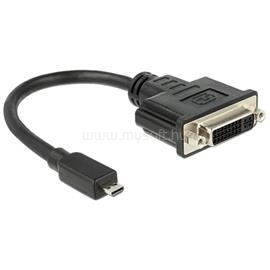 DELOCK HDMI micro D -> DVI-D M/F adapter 0.2m DL65563 small