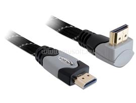 DELOCK High Speed HDMI-kábel típusú Ethernet   HDMI A dugós > HDMI A dugós derékszögű 4K 1 m DL82993 small