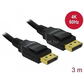 DELOCK Kábel - 82424 (DisplayPort kábel, apa-apa, 3m) DL82424 small