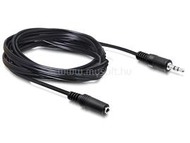 DELOCK kábel audio sztereo jack kábel, 3.5 mm, apa / anya, 5 m DL84237 small