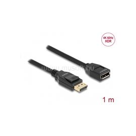 DELOCK kábel Displayport 1.2 hosszabbító 4K 60Hz 1m DL80001 small