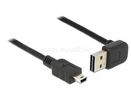DELOCK Kábel EASY-USB 2.0-s A típusú csatlakozódugó, ívelt felfelé / lefelé > USB 2.0-s Mini-B-típus DL83543 small