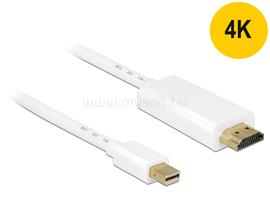 DELOCK Kábel mini Displayport 1.1 dugó - High Speed HDMI A dugó 4K 2m DL83707 small