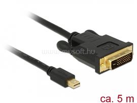 DELOCK Kabel mini Displayport 1.1 dugór > DVI 24+1 dugó 5 m DL83991 small