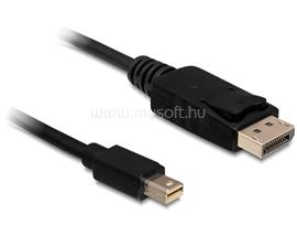 DELOCK Kábel mini Displayport dugó > Displayport dugó 5 m, fekete DL83479 small