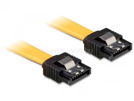 DELOCK kábel SATA 6 Gb/s egyenes/egyenes, fém, 70 cm DL82813 small