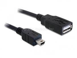 DELOCK kábel USB 2.0-A anya > mini USB apa 0,5 m DL82905 small