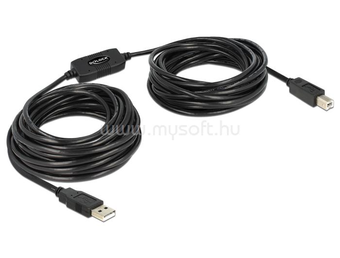 DELOCK Kábel USB 2.0 A típusú dugó > USB 2.0 B típusú dugó 11 m