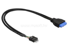 DELOCK kábel USB 3.0 tűs fejléc apa > USB 2.0 tűs fejléc apa 45 cm DL83791 small