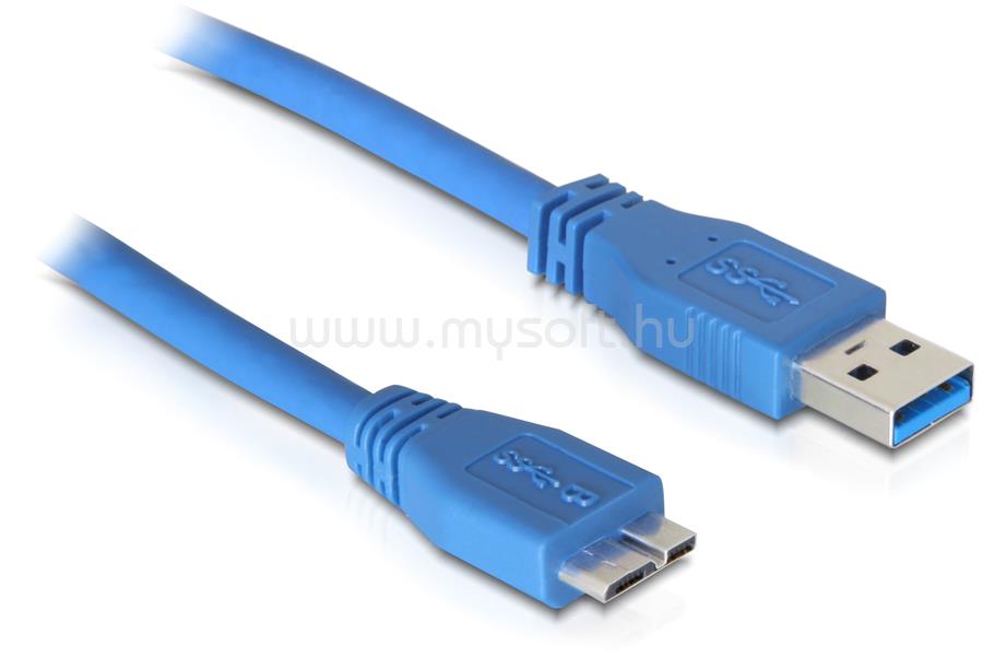 DELOCK kábel USB 3.0 Type A apa > USB 3.0 Type micro B apa 5 m