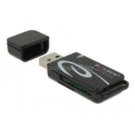 DELOCK kártyaolvasó USB 2.0 SD MicroSD DL91602 small
