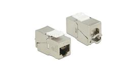 DELOCK Keystone modul RJ45 jack to LSA Cat.6A kompakt DL86179 small