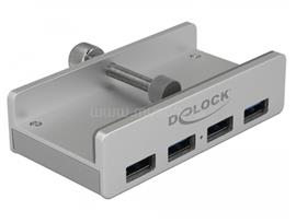 DELOCK Külső USB 3.0 hub 4 bemenettel záró csavarral DL64046 small