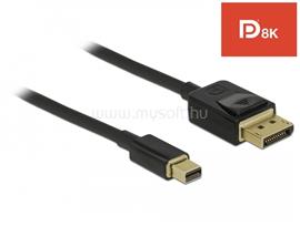 DELOCK Mini DisplayPort a DisplayPort-kábel 8K 60 Hz 1 m DP 8K tanúsítvánnyal DL84927 small