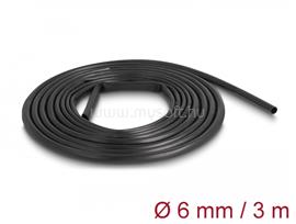 DELOCK PVC szigetelő borító cső 3 m x 6 mm fekete DL18992 small