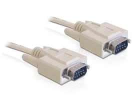 DELOCK RS-232 soros kábel, Sub-D9 apa / apa, 2 m DL82981 small