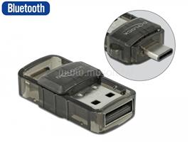 DELOCK USB 2.0 Bluetooth 4.0 adapter 2 az 1-ben USB Type-C  vagy A-típusú USB DL61002 small