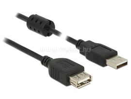 DELOCK USB 2.0-s bővítőkábel A-típusú csatlakozódugóval > USB 2.0-s, A-típusú csatlakozóhüvellyel DL84883 small