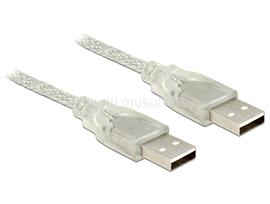 DELOCK USB 2.0-s kábel A-típusú csatlakozódugóval > USB 2.0-s, A-típusú csatlakozódugóval 1 m DL83887 small