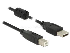 DELOCK USB 2.0-s kábel A-típusú csatlakozódugóval > USB 2.0-s, B-típusú csatlakozódugóval, 0,5 m DL84894 small