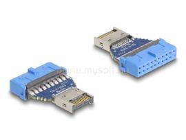 DELOCK USB 5 Gbps átalakító, tűfejes anya USB E-típusú belső A kulcs csatlakozó DL67129 small