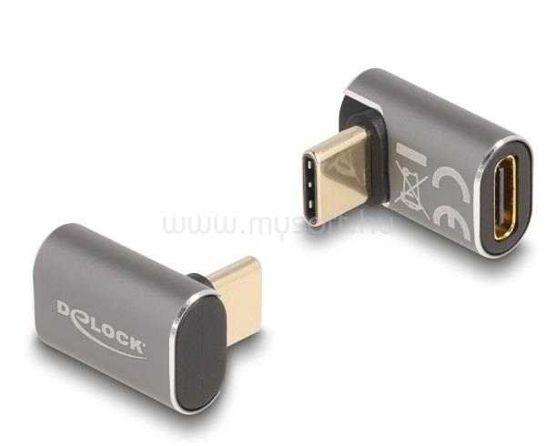 DELOCK USB-adapter 40 Gb/s USB Type-C  PD 3.0 100 W  8K 60 Hz szürke