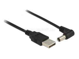 DELOCK USB tápkábel > DC 5.5 x 2.1 mm apa 90  1.5 m DL83578 small