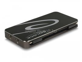 DELOCK USB Type-C  3.2 dokkolóállomás 4K HDMI DP / 1080p VGA, USB Hub és PD 3.0 DL87773 small