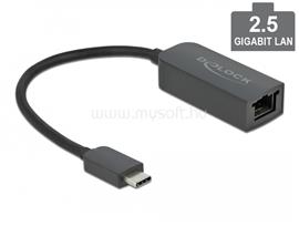 DELOCK USB Type-C adapter apa   2,5 Gigabit LAN kompakt DL66645 small