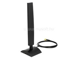 DELOCK WLAN antenna 802.11 ac/a/h/b/g/n RP-SMA 4 ~ 6 dBi mindenirányú mágneses talppal DL88901 small