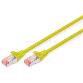 DIGITUS CAT6 S-FTP LSZH 5m sárga patch kábel DK-1644-050/Y small