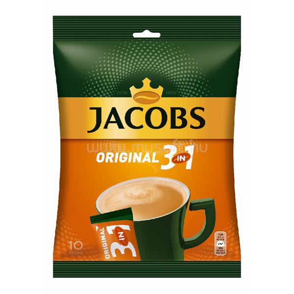 DOUWE EGBERTS Jacobs 3in1 10x15,2g instant kávékeverék csomag